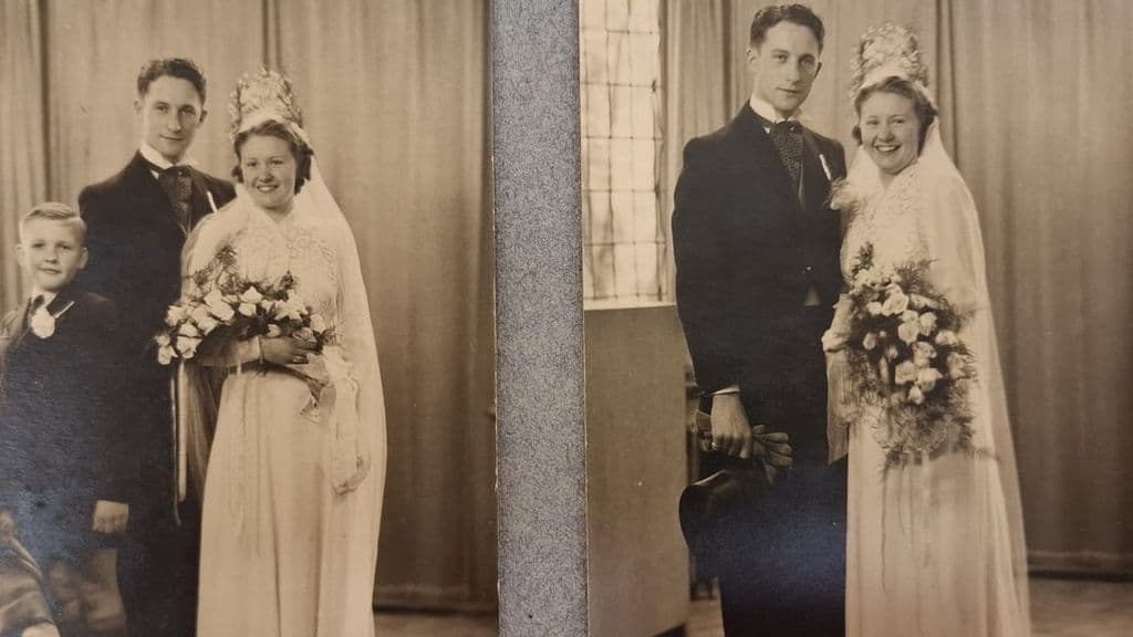 In kringloop gevonden trouwalbum uit 1944 weer terug bij familie