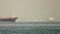 Two Ships Collide Near Strait of Hormuz, Halting Traffic and Pushing Oil Prices Higher