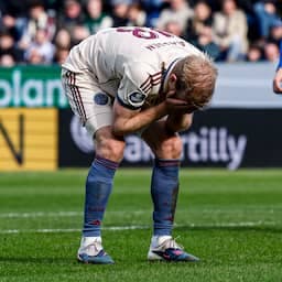 Ajax speelt opnieuw gelijk en verspeelt kostbare punten in strijd om tweede plek
